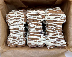 Blueberry frosted bones